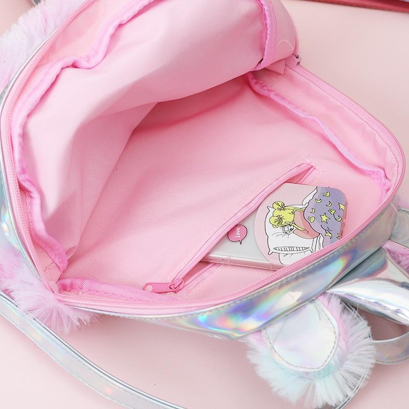 ZOEO Linda mochila de unicornio arcoíris y niños, mochila infantil para  niños y niñas de 3 a 6 años, bolsas escolares lindas con tiras  reflectantes